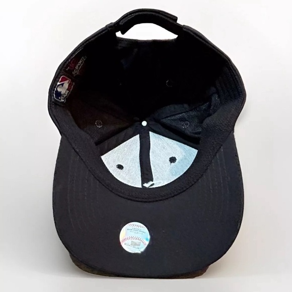 Chicago White Sox YOUTH hat Cap Strap Back One Size Black MLB OC Sports - Picture 3 of 5